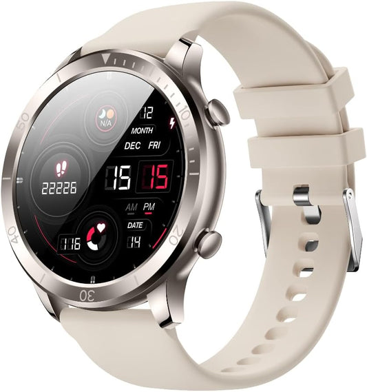 GTR Ultra Smart Watch (Answer/Make Calls), 1.46’’ IPS Smart Watches for Men Women 100+ Sport Modes Fitness Watch with Blood Oxygen/Sleep/Heart Rate Monitor, IP67 Waterproof Smartwatch